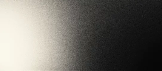 Foto op Plexiglas Black gray white grainy gradient abstract dark background noise texture banner header backdrop design copy space © Enso