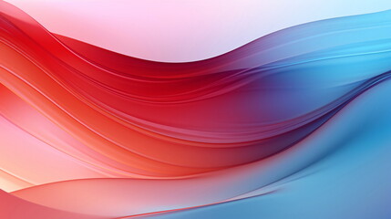 A Gradient of Colors Including Purple, Pink, Orange, and Blue on a Light Pink Background AI Generated