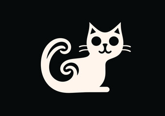 A cat icon logo