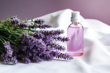 a pillow sprayed with lavender sleep-aid spray