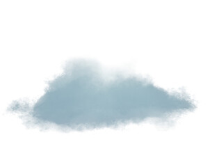 Light Blue Cloud - Transparent PNG