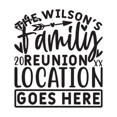 The Wilson’s family 20 reunion x location goes here