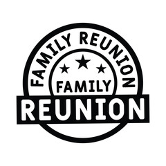 Family reunion vector arts design eps