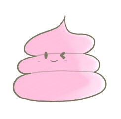 Obraz premium R:もっとメルヘンなトイレ☆ぱすてるうんち④