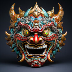 Exquisite Japanese Oni Masks: Discover craftsmanship at its peak with Japanese Oni masks—crafted from wood, metal, bone, adorned with gemstones—a testament to artistry.