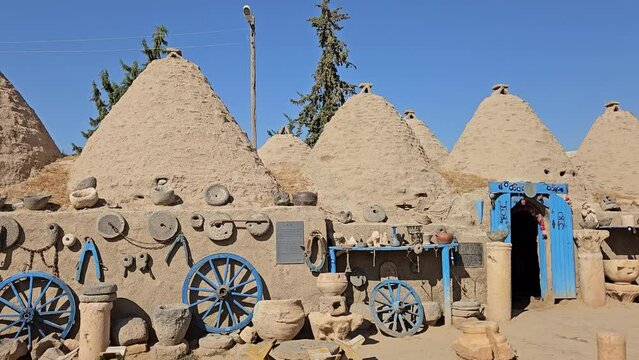 Traditional conical houses of Harran, Sanli Urfa, Turkey