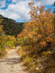 Hiking around the cirque de Navacelles