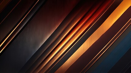 a close up of a black and orange background with a few lines