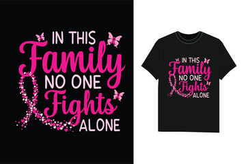 breast cancer t-shirt design