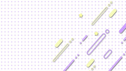 流れる線の背景　フレーム無し