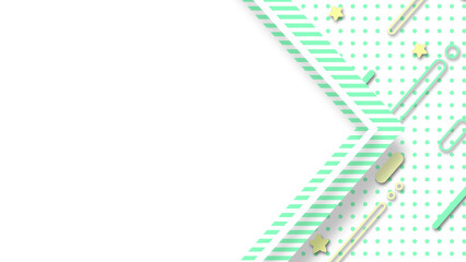 流れる線の背景　フレーム有り　