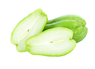 whole fresh chayote transparent png