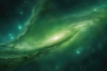 Fototapeta premium Avocado interstellar canvas creation