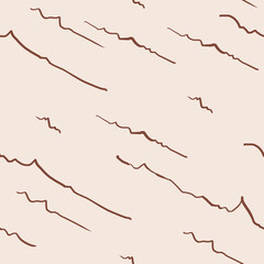 seamless hand-drawn red heart on white