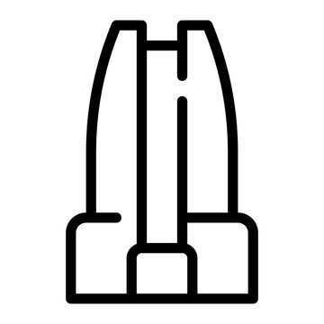 recommend clip art: lotte world tower line icon