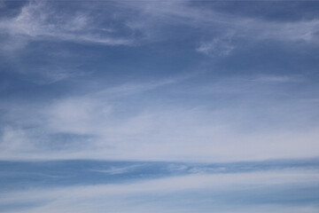 Obraz premium Blue sky background with clouds