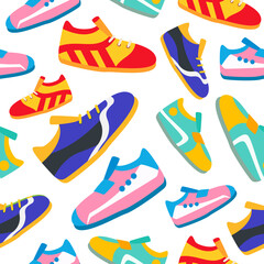 Shoes Seamless Pattern