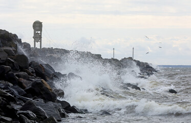 A storm is rising in the Gulf of Botnia
