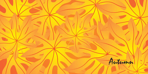 Fototapeta na wymiar Abstract background design with autumn theme.
