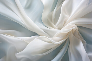 Fototapeta premium White Silk