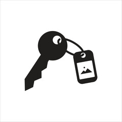 key icon key lock symbol vector