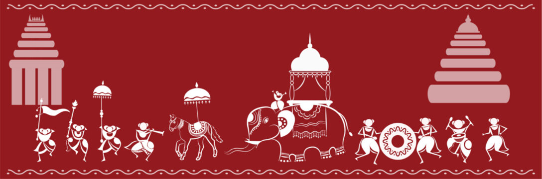 Warli art, Indian folk art,