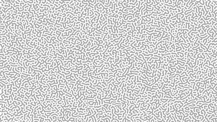 Gray turing seamless turing pattern background. Reaction Diffusion pattern vector seamless for background and artwork design.