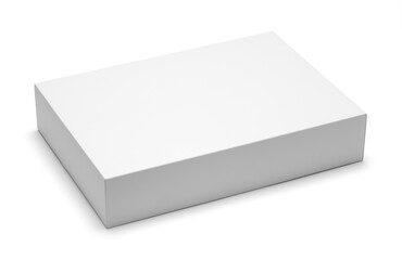 Smooth White Rectangle Box