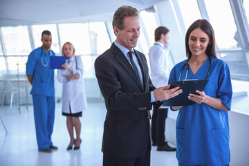 Doctor and businessman