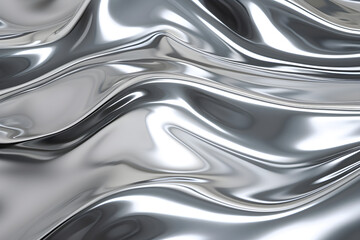 abstract silver metal background