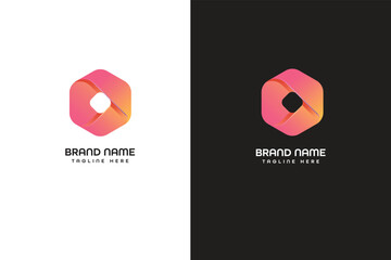 O letter modern logo 