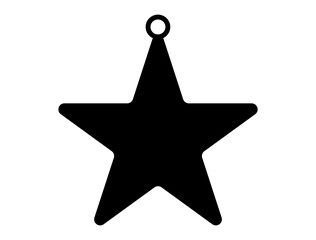 Pet name tag silhouette vector art