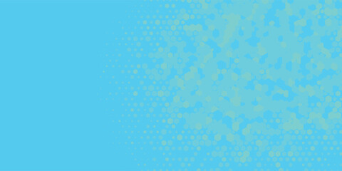 Geometric Multi size Hexagon with multi Color Background