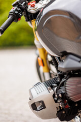 motocykl, chromowany © RobertM