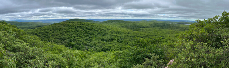 View from the highest point in Connecticut, on the southern slopes of Mount Frissell