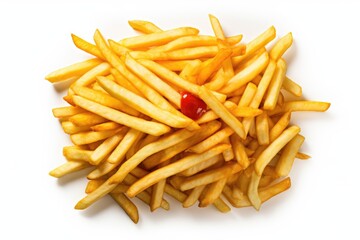 Perfect Snack Freshly Fried French Fries with a Hint of Saltiness