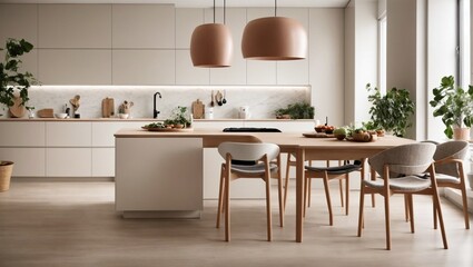 modern kitchen interior