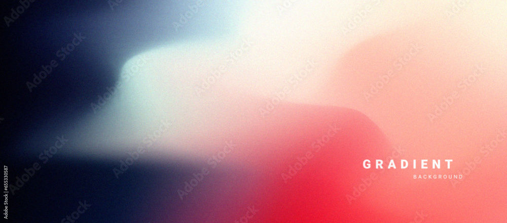 Poster Abstract gradient background with grainy texture	
