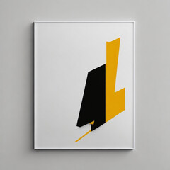 minimalist abstract painting , AI Generative illustration