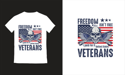 USA soldier military honor the sacrifice Veterans Day t-shirt design