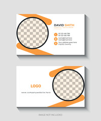 Modern professional business card