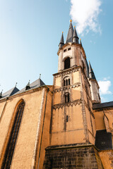 Fototapeta na wymiar St. Nikolaus und St. Elisabeth in Cheb Eger Tschechien