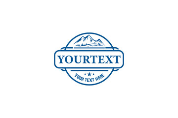 Vintage Circle Logo Design. Free editable vector template download