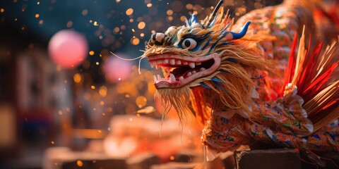 chinese new year celebration, year of the dragon