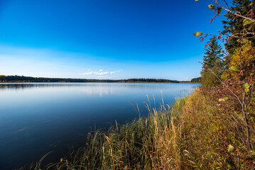 Daylight over the lake