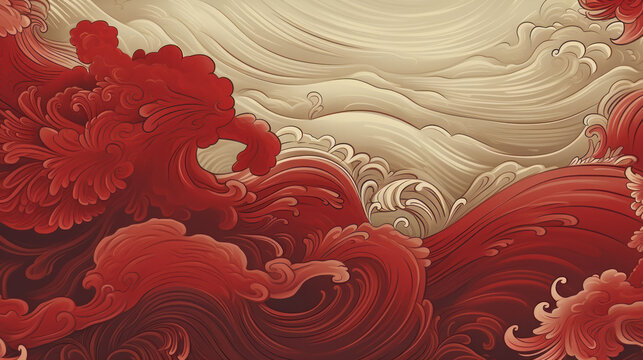 Chinese texture modern background
