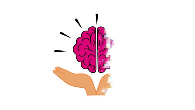 Mental health Digital animation, health mental, wellness health, brain logo brain sign reveal, Mental health, Brain, Mind, Wellness,mind concept,Thoughts, Emotions logo reveal, brain icon, brain illus