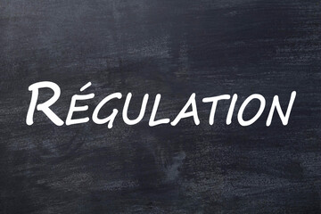 Obraz premium Régulation tableau