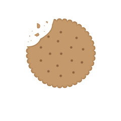 crispy biscuit cookie with bite