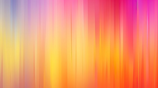 A vibrant and blurred rainbow-colored background created with Generative AI technology